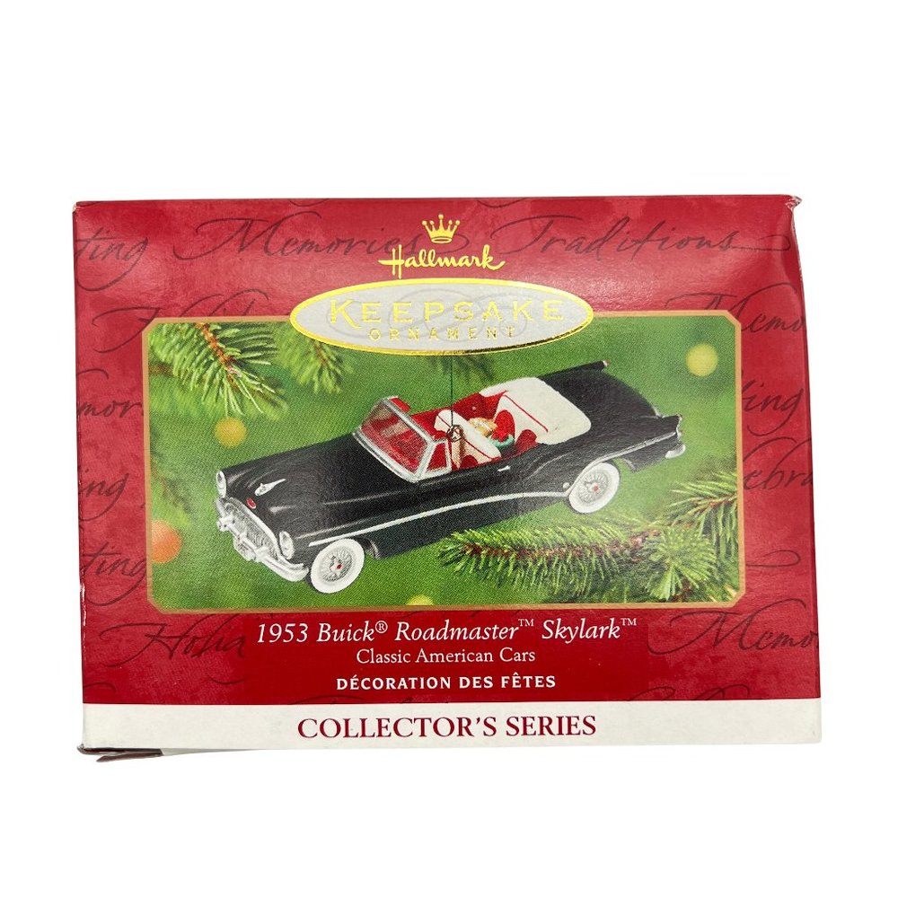 Hallmark Keepsake 1953 Buick Roadmaster SKYLARK Ornament Collectors Series 2001